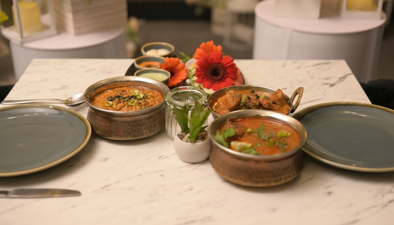 Traditional Pakistani karahi from 47 Restaurant